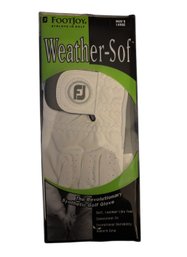FootJoy WeatherSof Golf Glove. Mens Large
