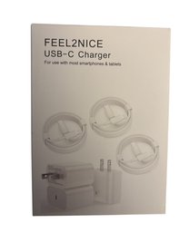 FEEL2NICE USB-C Chargers. New In Box.