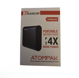 Trianium AtomPak 10400mAh Portable Battery Pack