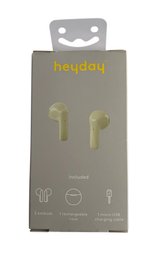 Heyday True Wireless Earbuds. Mint Green Color.