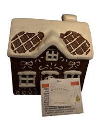 Wondershop Ceramic Gingerbread House Decor Short House