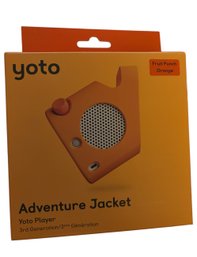 Yoto Adventure Jacket In Fruit Punch (Orange) New In Box
