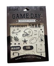 A Pack Of Inked By Dani Game Day Touchdown Tattoos