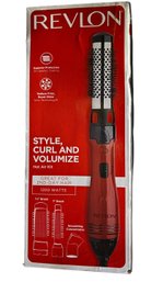A Revlon 1200W Style, Curl, And Volumize Hot Air Kit.