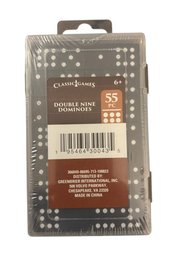 Classic Games Double Nine Dominoes, 55-piece Set.