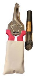 All-Purpose Scissors & Rabbit Brand Wine Aerator.