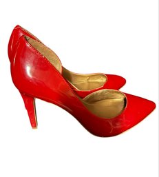 BCBG Paris Red D'Orsay Pumps. Size 8.5