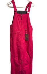 GEMYSE Ski/snow Bib Overalls In A Bright Pink/fuchsia Color. Size XL 1416 Youth