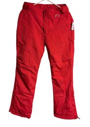 Amazon Essentials Red Ski/snowboard Pants Size Medium. New With Tags.