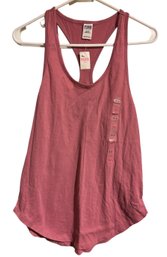 Victoria's Secret PINK Sleeveless Scoop Neck Pink Tank Top. Size Small.