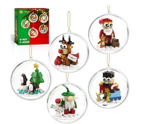 Christmas Tree Ornaments Building Blocks.