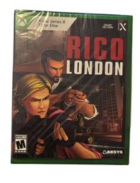 RICO London For The Xbox Series X And Xbox One. New Sealed