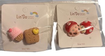 Lin'Do Fashion Jewelry 2 Pair. New