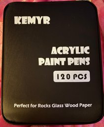 KEMYR 120-piece Dual-tip Acrylic Paint Pens