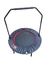 Urban Rebounder Mini Fitness Trampoline With A Handle Rail.
