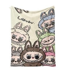 Labubu Character Blanket