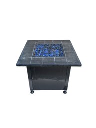 Outdoor Propane Gas Fire Pit Table.