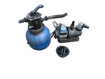 Pool Sand Filter System & Steinbach Filter Pump SPS 75-1