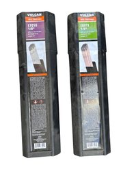 Two Containers Of Vulcan Stick Welding Electrodes.