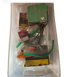Small Tote Of Assorted Nails
