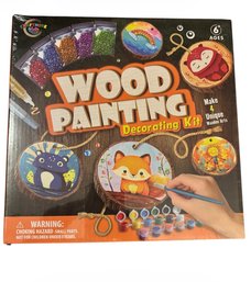 Wood Painting Decorating Kit. New