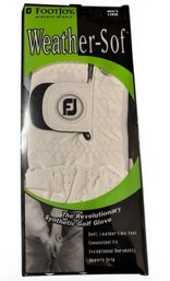FootJoy WeatherSof Golf Glove. Mens Large