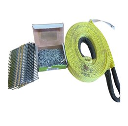 Heavy-duty Tow Or Recovery Strap