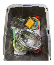 Tote Full Of Trailer Accessories