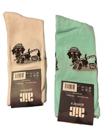 2 Pair Of Aiwics Branded Socks. New. Size 5-9