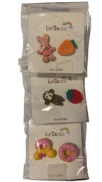 3 Pair Of Silver 925 LilDo Fashion Earrings