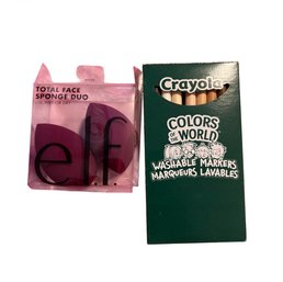 Washable Markers And Elf Sponges Duo. New