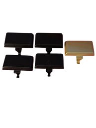 Home Metal Flat Top Stocking Holder 5pcs