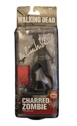 Autographed The Walking Dead TV Series 5 Charred Zombie Action Figure