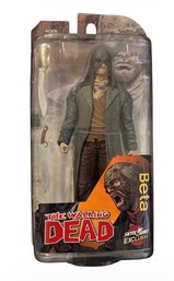 Collectible Action Figure Of The Character Beta From The Walking Dead Comic Series