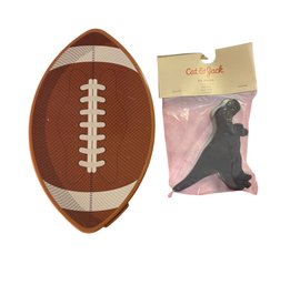 Football Snack Bowl & Dinosaurs Ice Packs