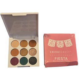 Chica Beauty Fiesta Mini Eyeshadow Palette. New