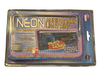 Neon Audio Panel Light Ring- Purple