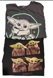 2 Star War Size Small T-Shirts
