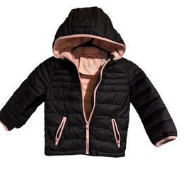 Black Urban Republic Toddlers Size 4T Lightweight Puffer Jacket