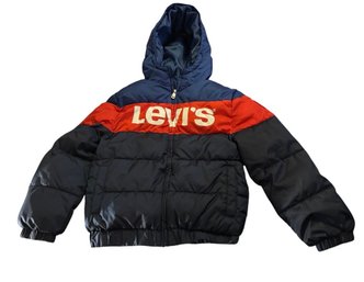Youth Size Small  (8-10) Levis Puffer Coat