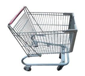 Childs Size Metal Shopping Cart. Heavy Duty