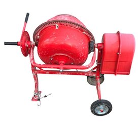 1.25 Cubic Ft. Portable Cement Mixer