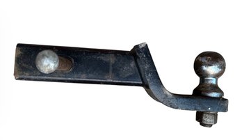 A Trailer Hitch & Ball Used For Towing