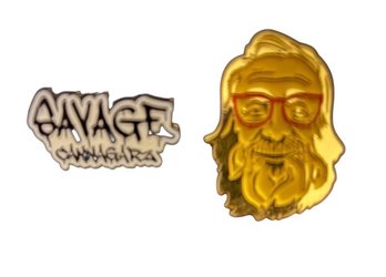 Two Decorative Collectible Pins