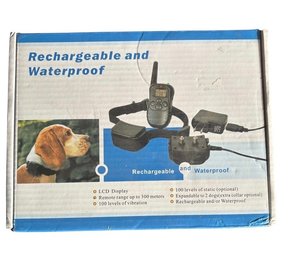 Rechargeable And Waterproof Remote Dog Training Collar