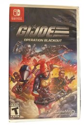 G.I Joe Operation Blackout Nintendo Switch Game. New