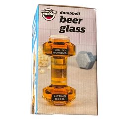 Dumbbell Beer Glass By BigMouth Inc