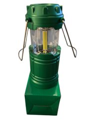 Collapsible LED Lantern. New In Box Green