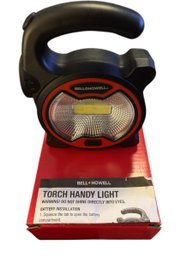 Bell Howell Torch Handy Light, Red. New In Box