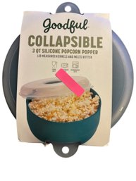 Goodful Collapsible Popcorn Bowl. New